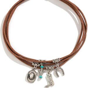 NEW! Layered Necklace - Western Turquoise Southwestern Charm Style